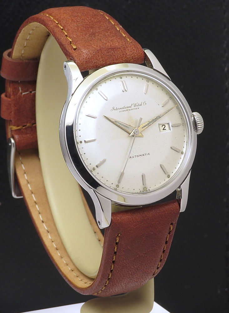 Thumbnail: Very Rare All Original Early IWC 8521 Pie Pan Automatic From 1953
