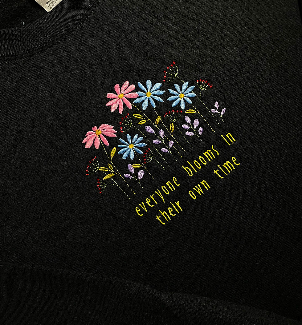 Everyone Blooms Sweater