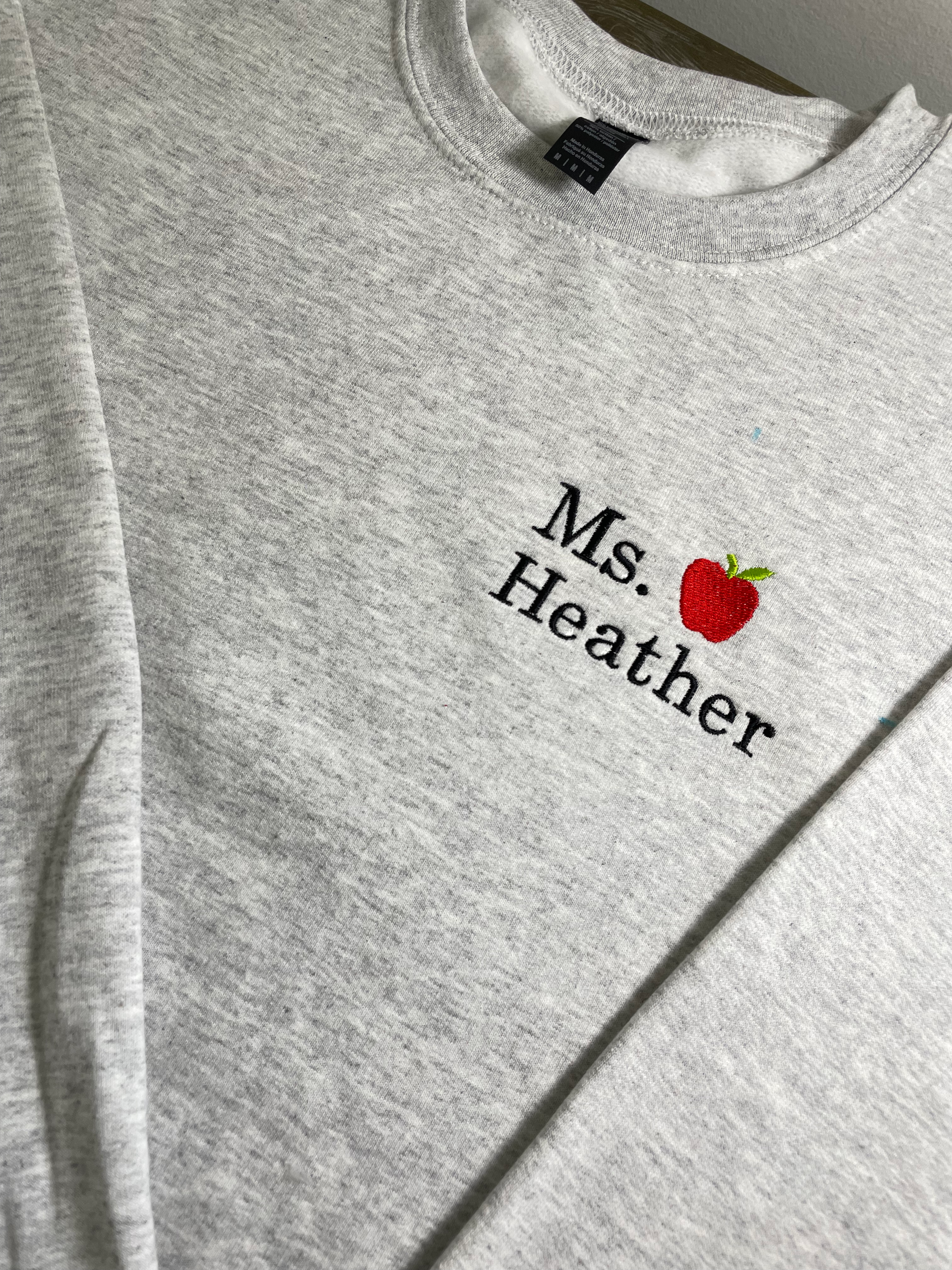 Custom Teacher Name Design