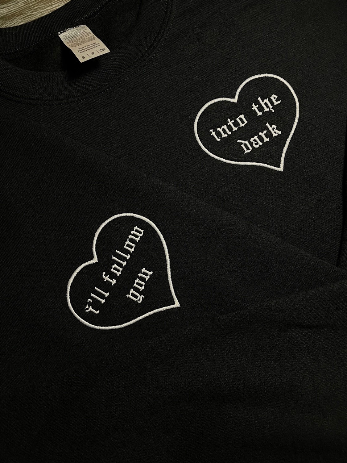 I’ll Follow You / Into The Dark Sweater Set