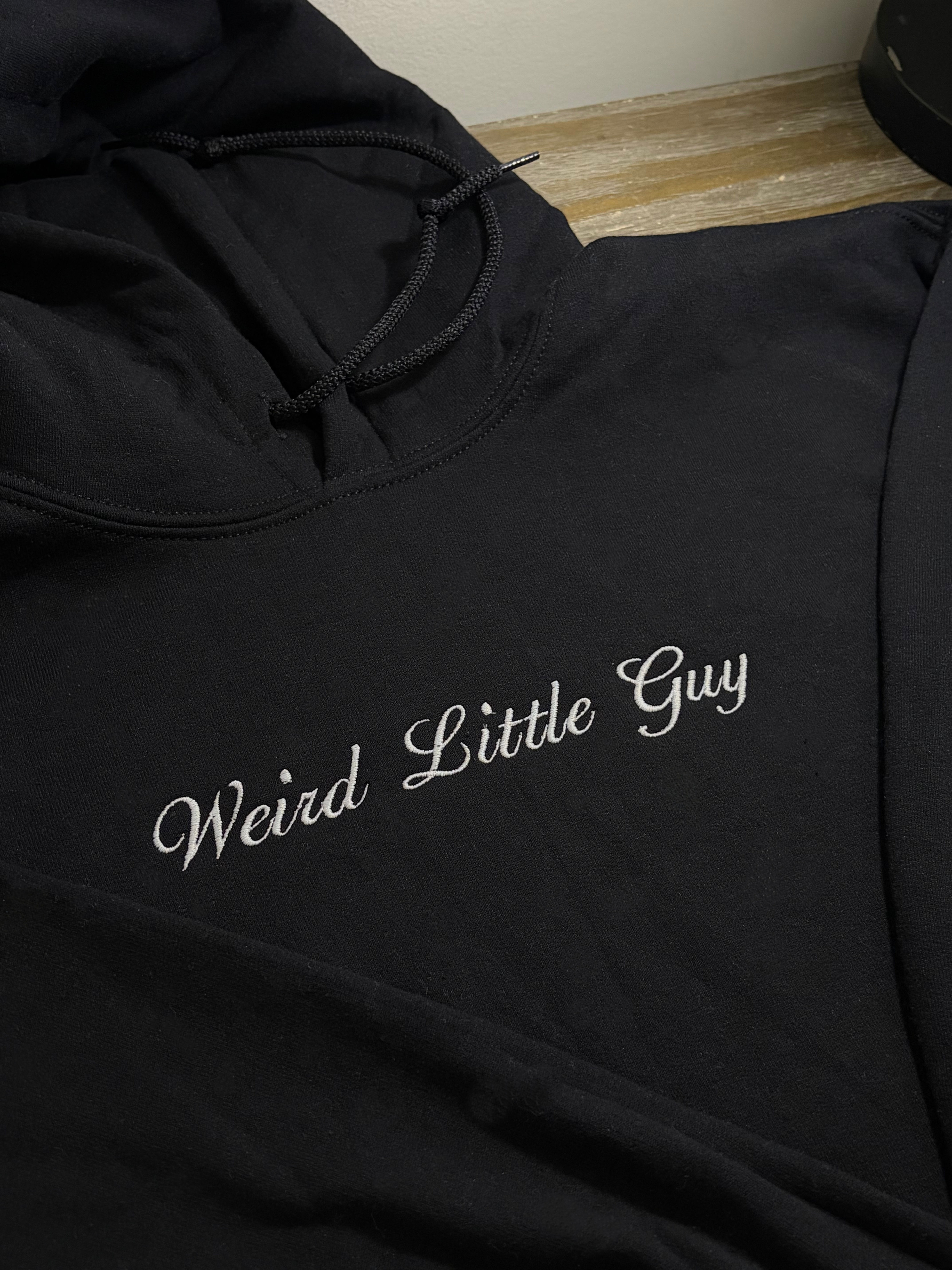 Custom Embroidered Script One Line Design