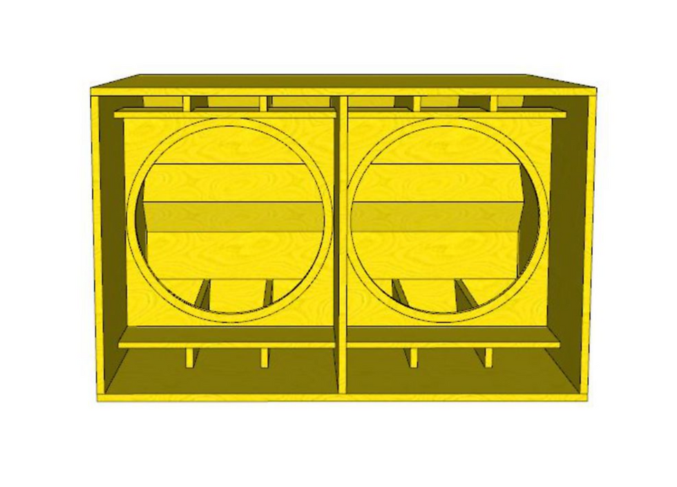Miniatura: Projeto 3D Para Fabricar Caixa De Som Ts-2 Com Horn Túnel Canhão Pelego Box 002
