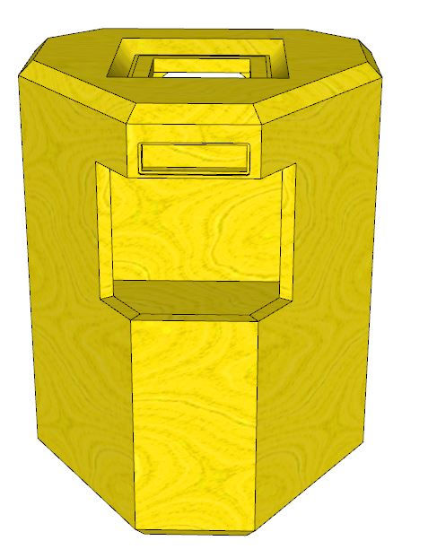 Miniatura: Projeto Pelego Box Para Bob Do Neymar 2 Vias Com Rebaixo Traseiro 011