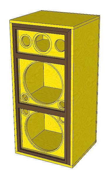 Projeto para caixa de som home theater pelego box