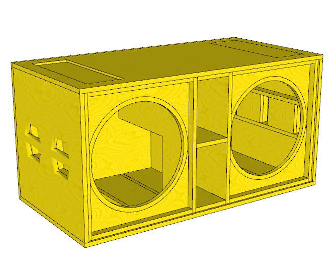 Miniatura: Projeto 3D Para Fabricar Caixa De Som Ts-2 Som Profissional Pelego Box 006