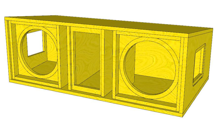 Projeto Para Fabricar Caixa De Som Line Array 2 Alto Falante Pelego Box