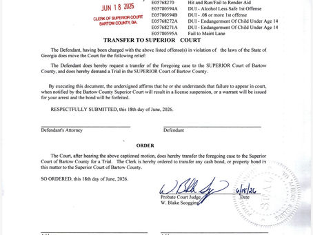 Update on DFCS Director Candice Broce's Husband's Case