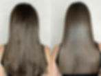 ก่อน หลัง ทำ เครารติน ผม Before After ยืดผม