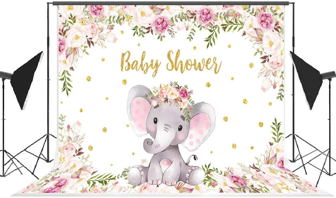 7x5ft Baby Shower Backdrop for Rental (8hrs)
