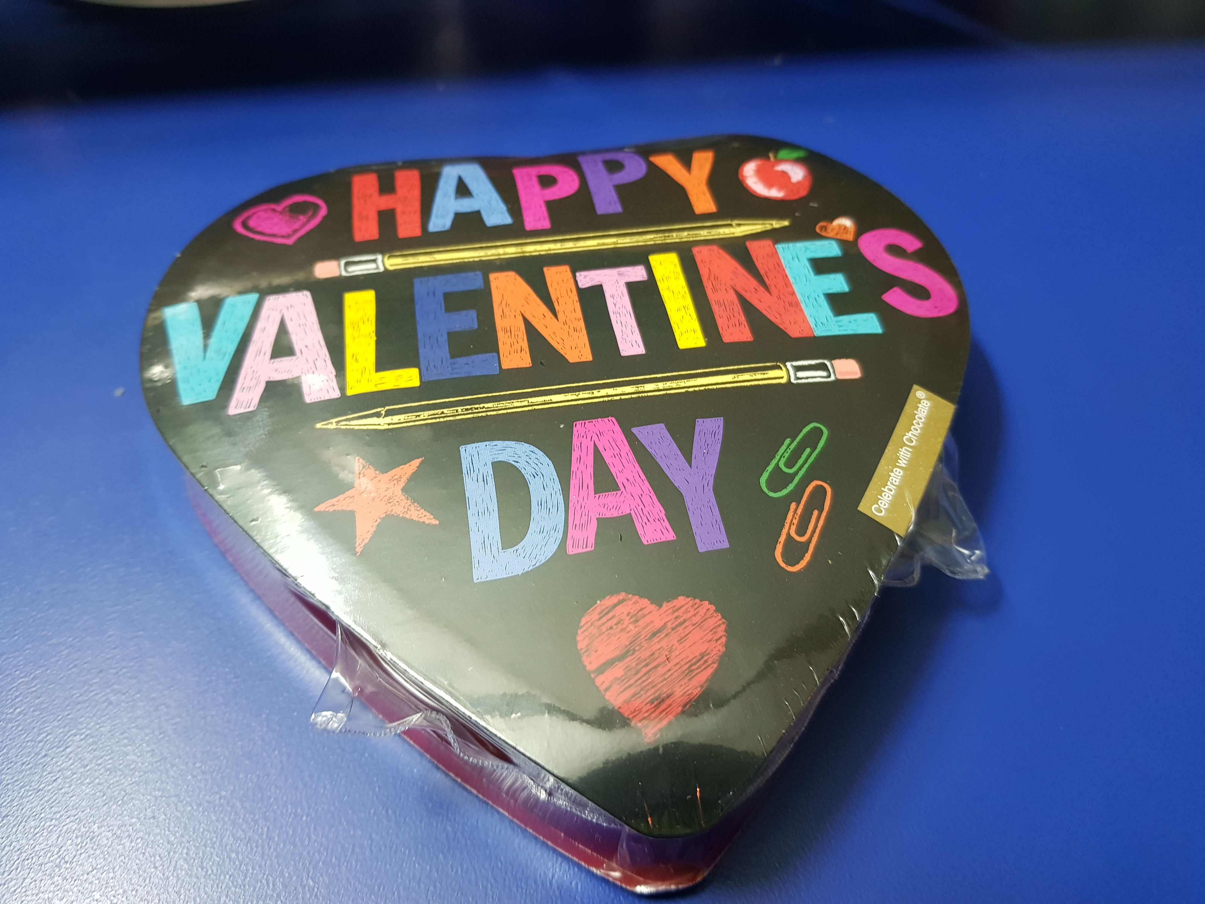 Heart Shaped Valentines Chocolate