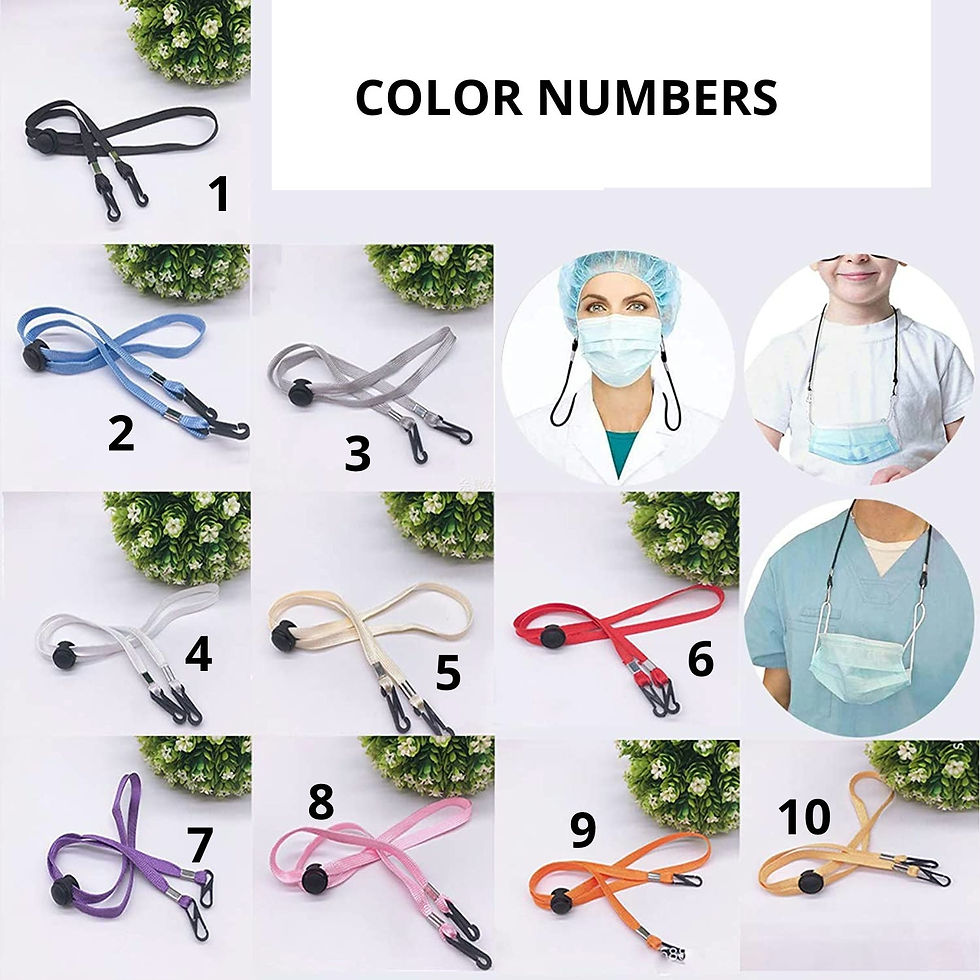 Miniatura: Mask Lanyards for Adults and Kids