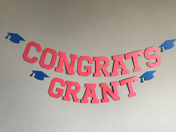 Miniatura: Grad Congrats Personalised Banner 