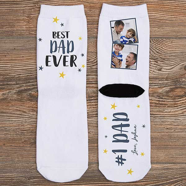 Miniatura: Custom Printed Adult Photo Socks