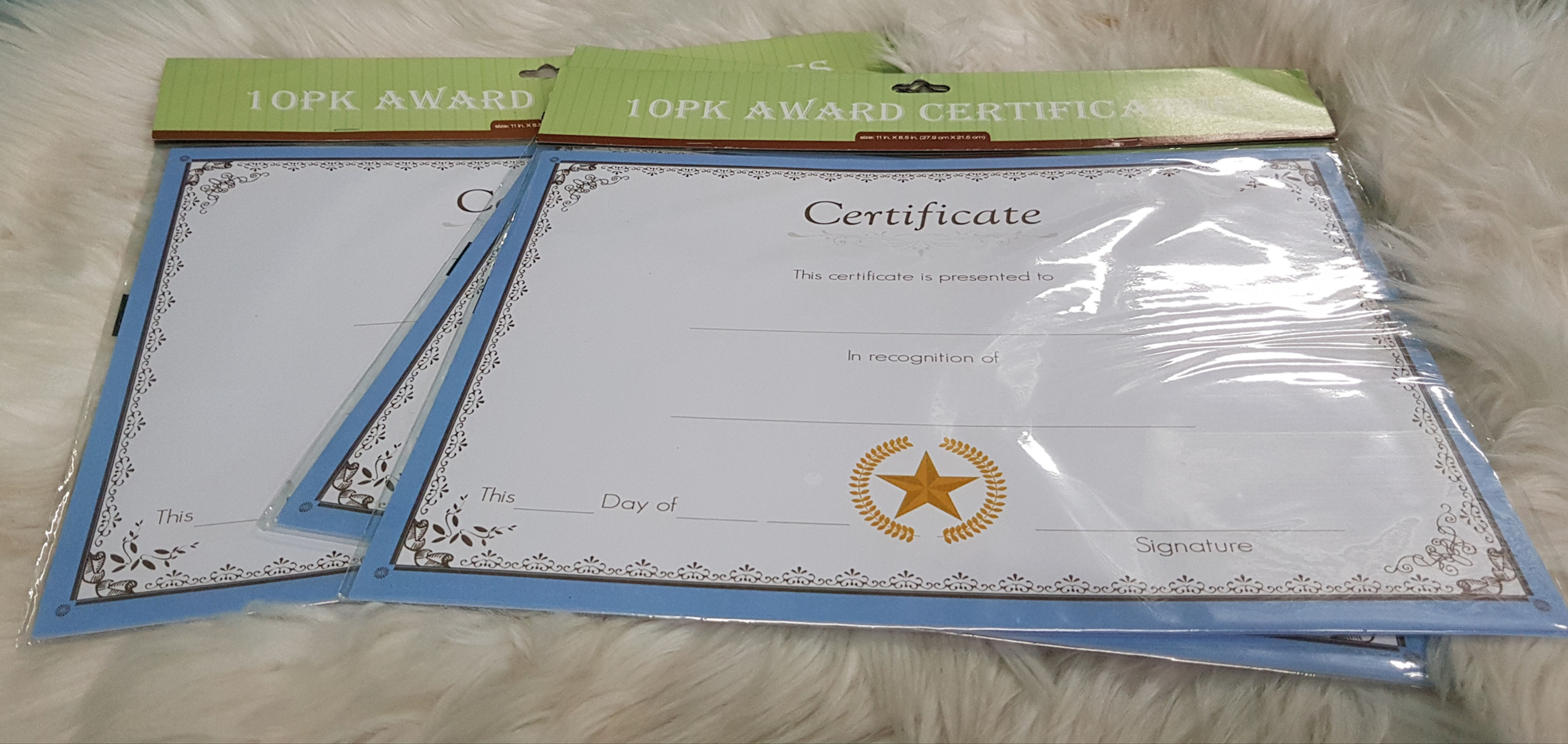 10 Ready Made Certificates