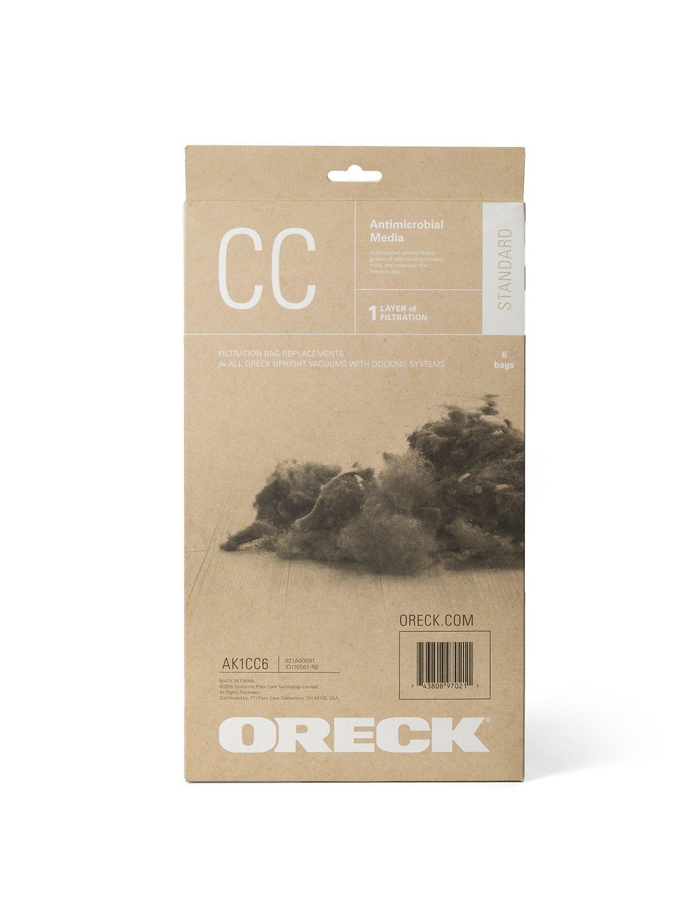 Thumbnail: Oreck Standard Filtration Vacuum Bag