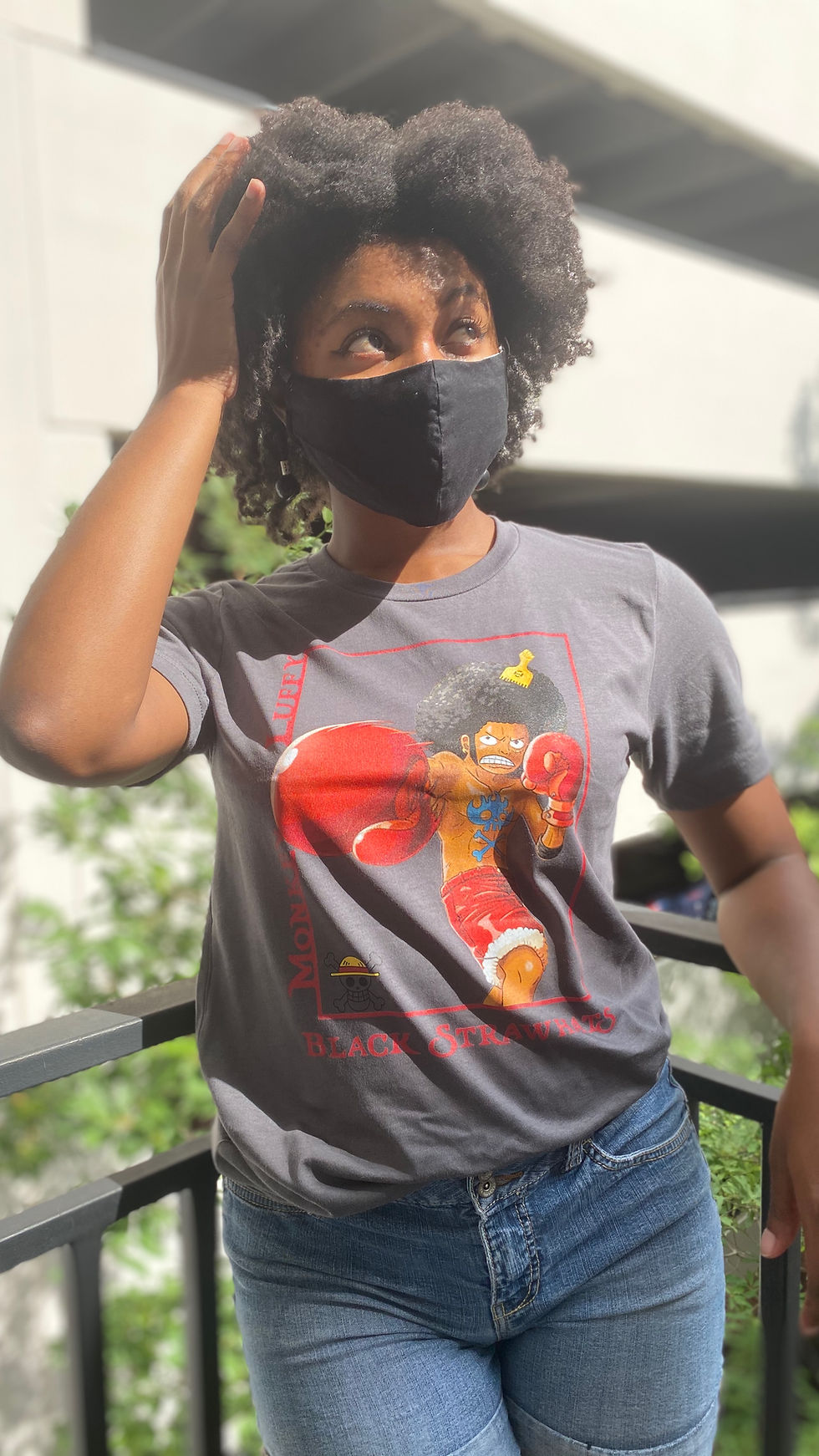 Thumbnail: "Afro Luffy" Tee
