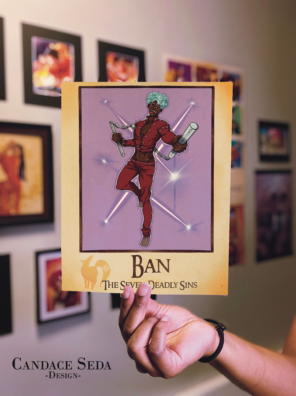 Thumbnail: Black 7DS Poster Set