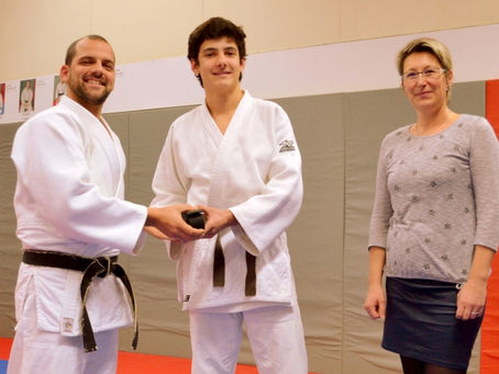 Une 22e ceinture noire à l'USP judo