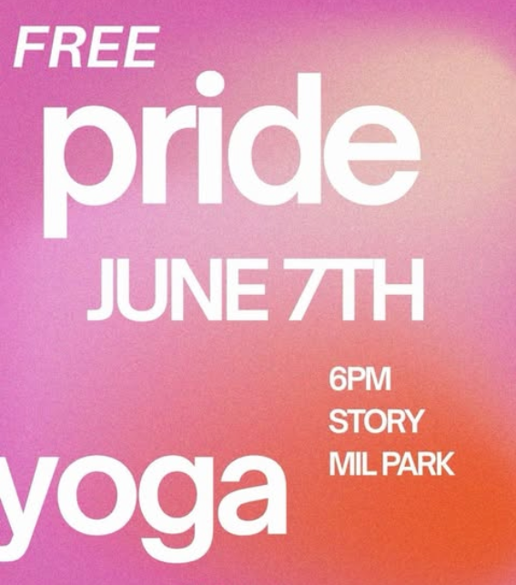 PRIDE flow with lululemon!