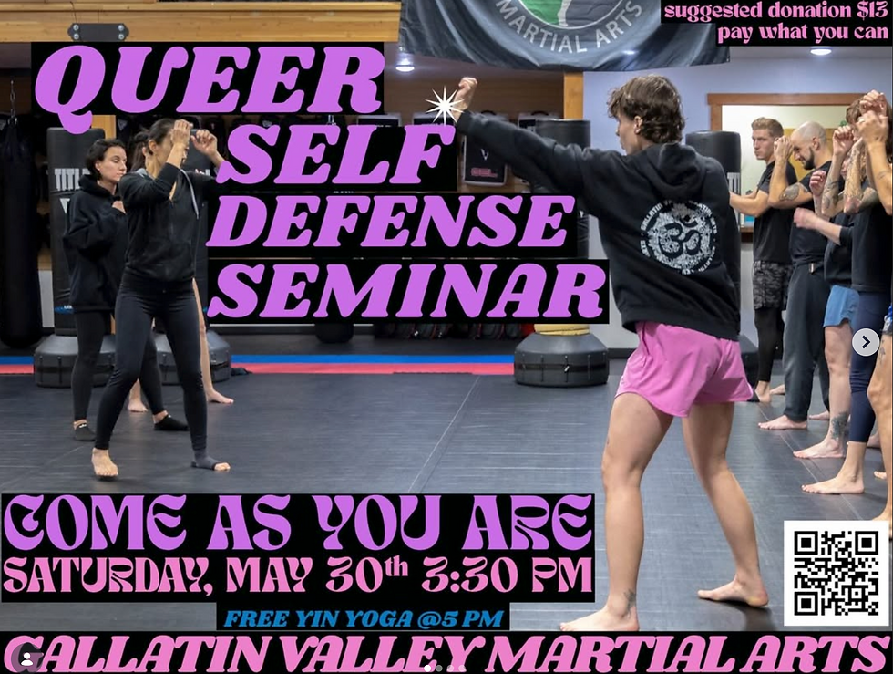 Queer Self Defense Seminar