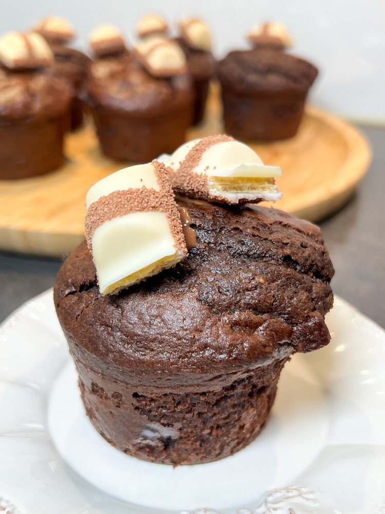 MUFFINS KINDER BUENO WHITE
