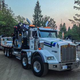 Twin Steer Tandem Axle with 135 Ton Cormach & Winch