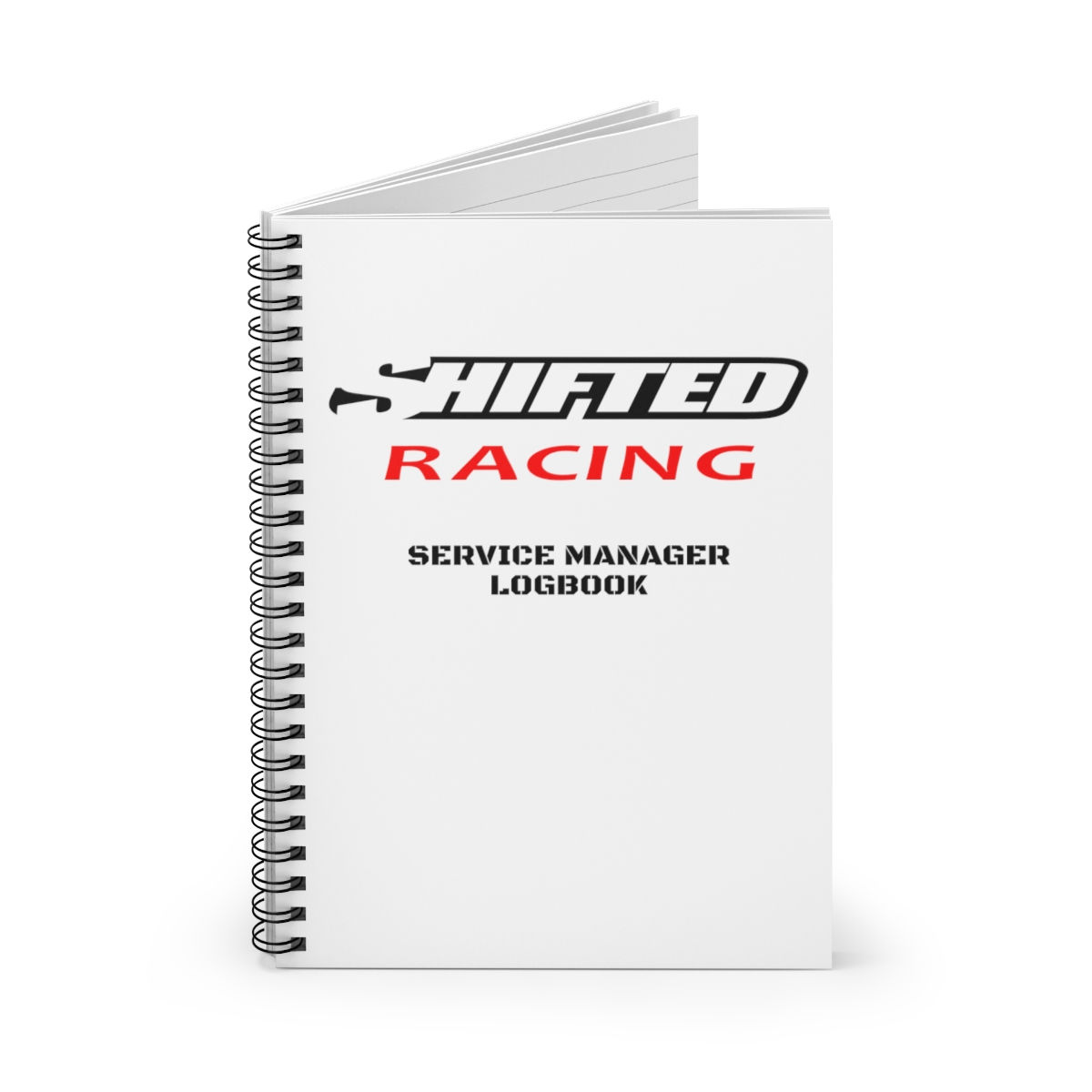 Service Manager Logbook - Shifted Racing team gear