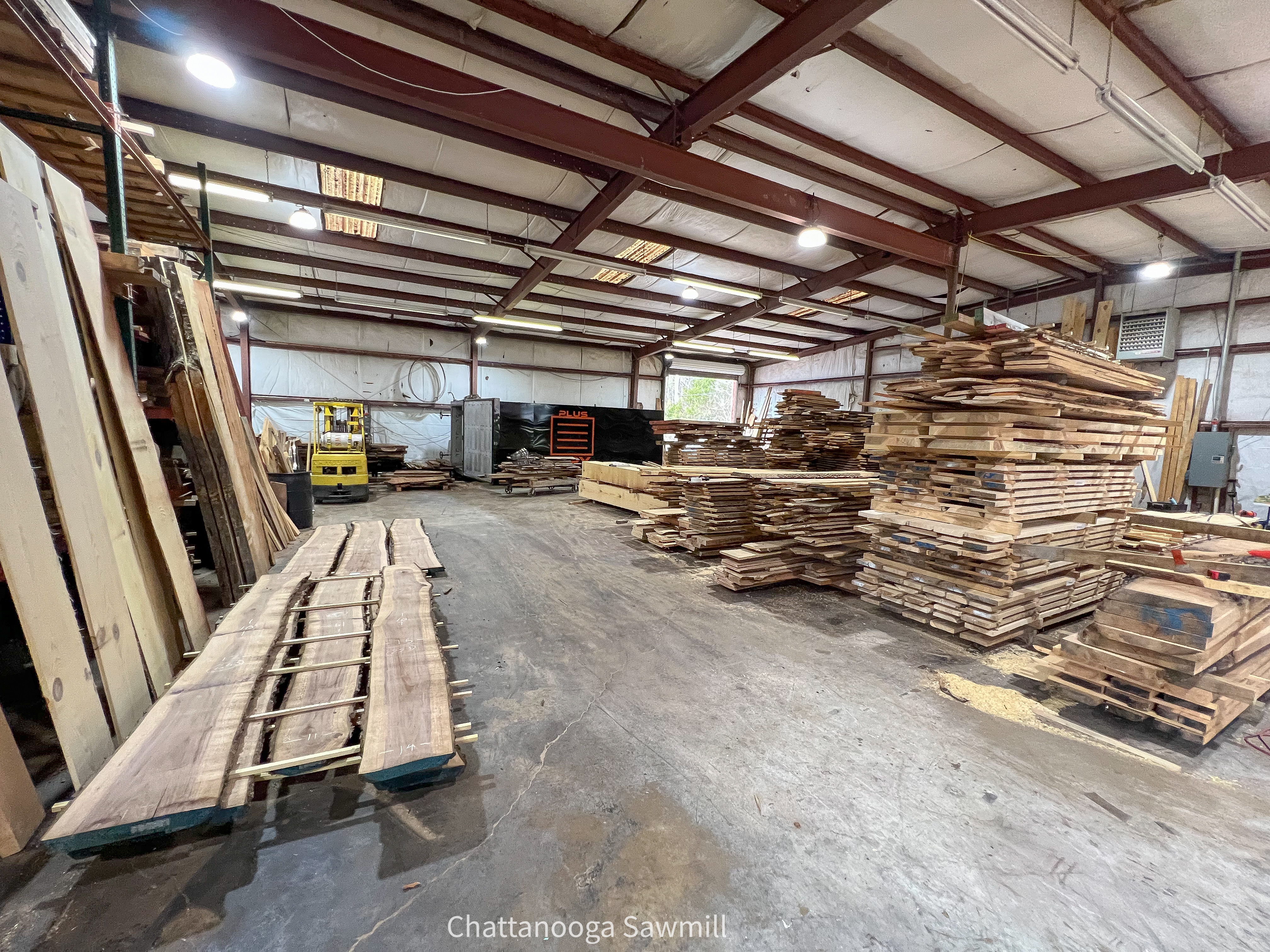 Hardwood lumber store