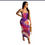 Thumbnail: Beach Tie die sculpted book tube dress