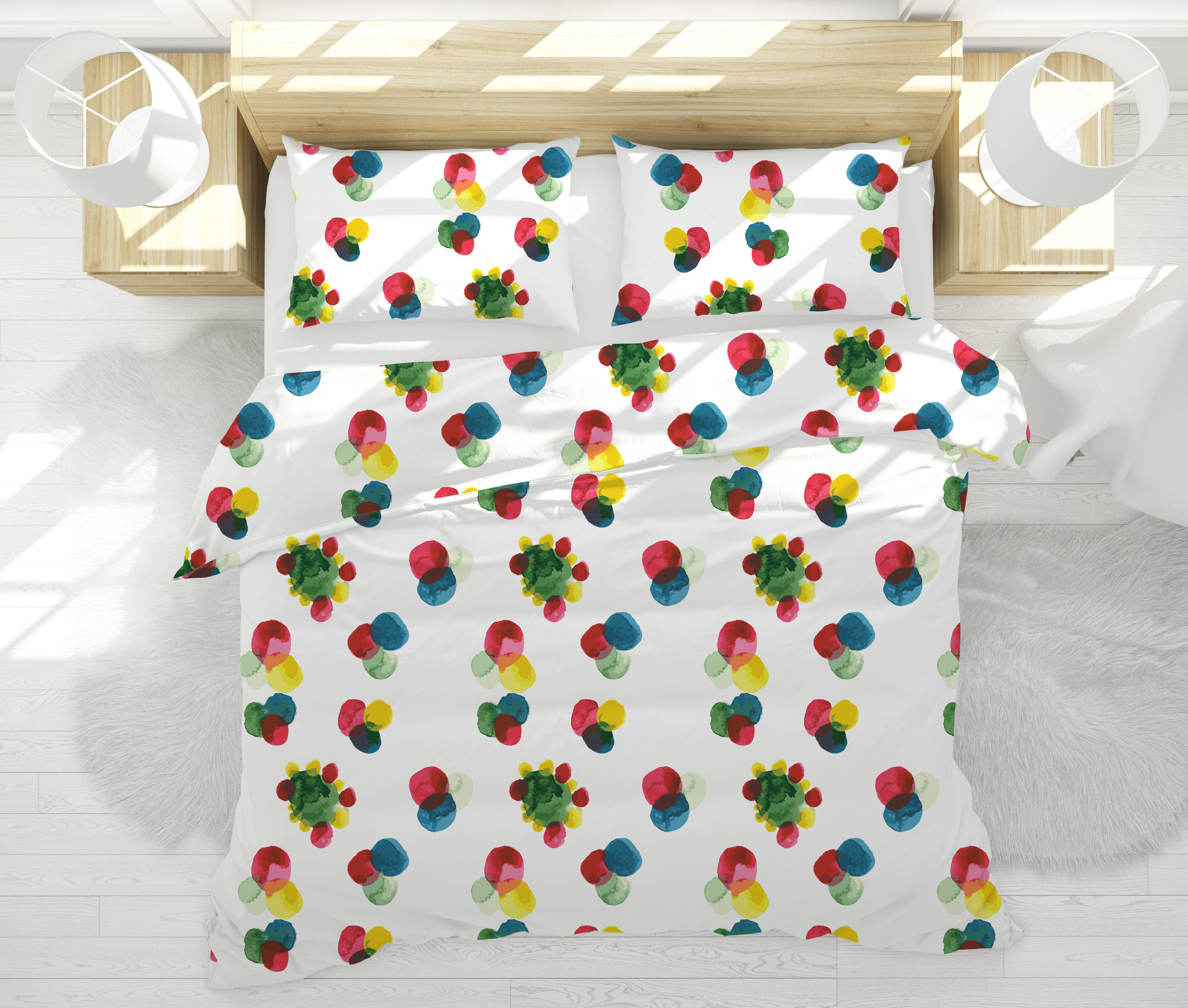 'CORONA' seamless pattern