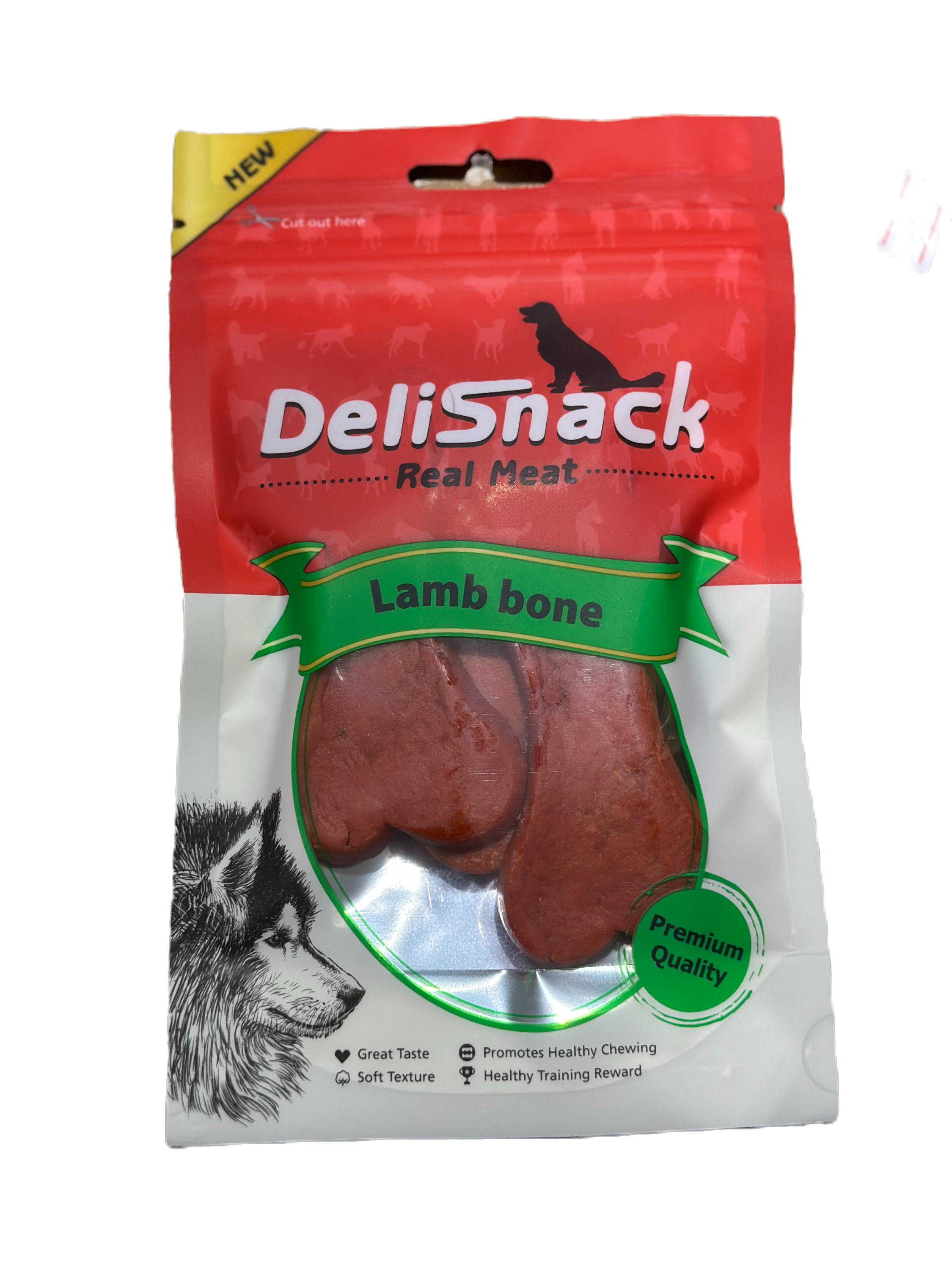 חטיף דליסנק לכלב - עצם כבש 