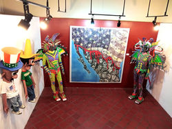 Exposición Punto de encuentro (TeatroSur Zapotlán 2018)
