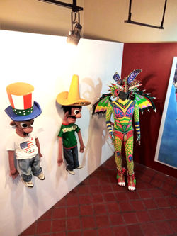 Exposición Punto de encuentro (TeatroSur Zapotlán 2018)