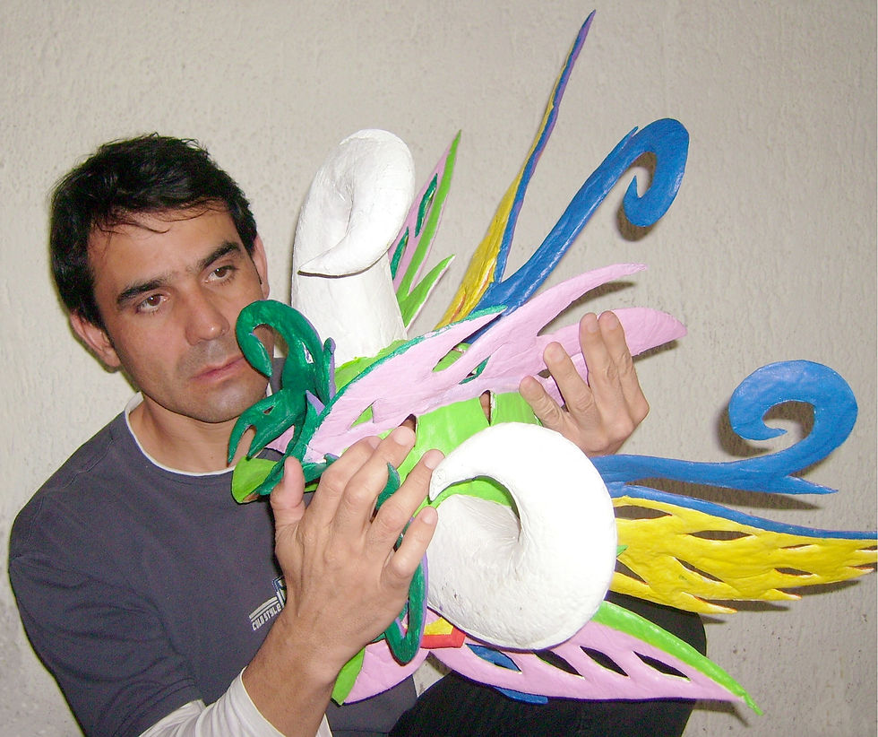 Tocado para el alebrije de Mexicadanadas