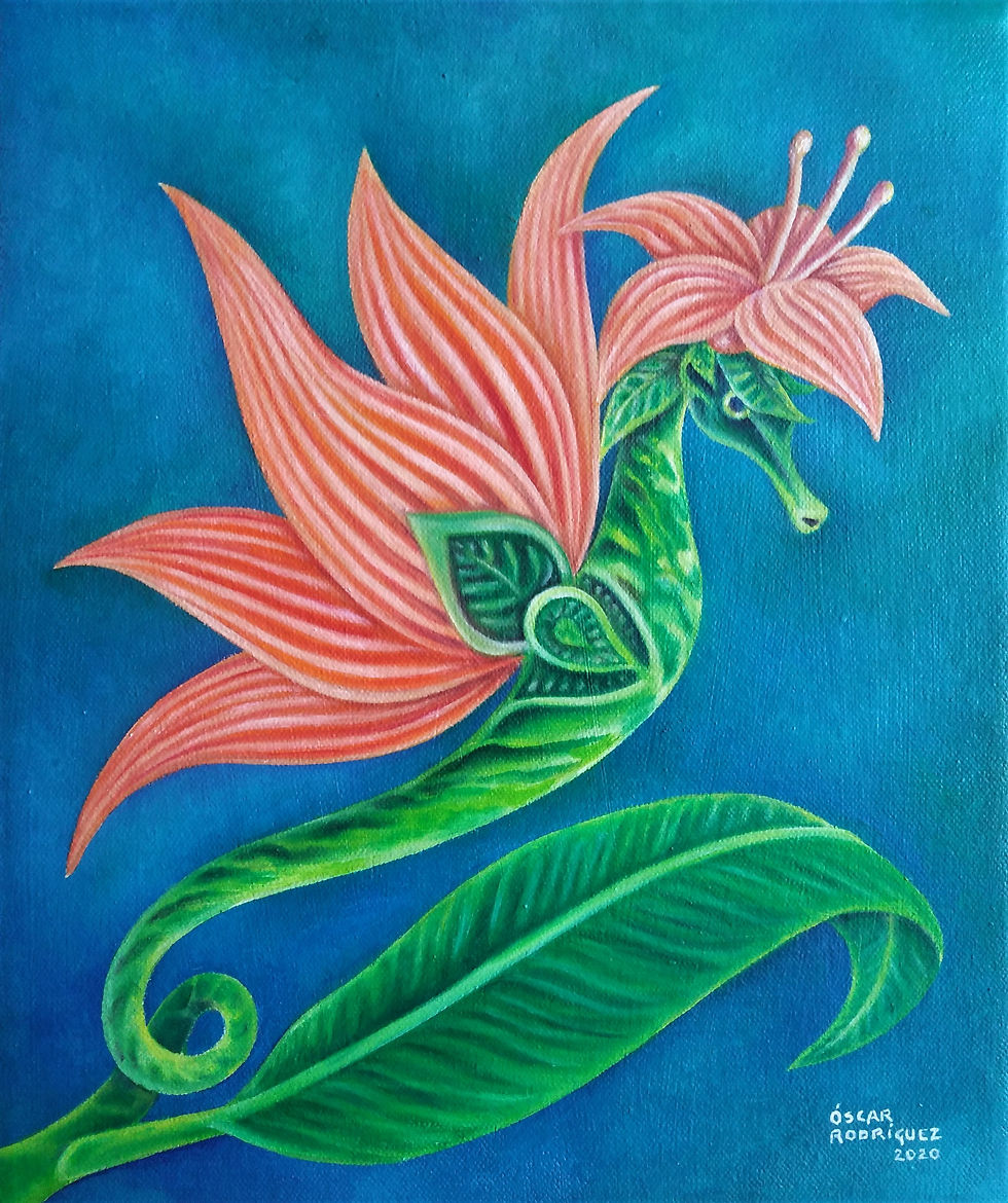 Hippocampus floralibus I (2021)
