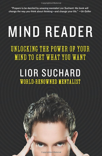 Book jacket of Mind Reader by Lior Suchard written by Lindsey Tate