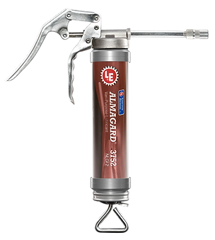 LE offers pristol grip, lever style and battery-powered Clear Grease Guns for a simple, cost-effective solution. The clear tubes are made of high-impact, fracture-resistant polycarbonate and are available with rust resistant aluminium collars in a variety of colours.
