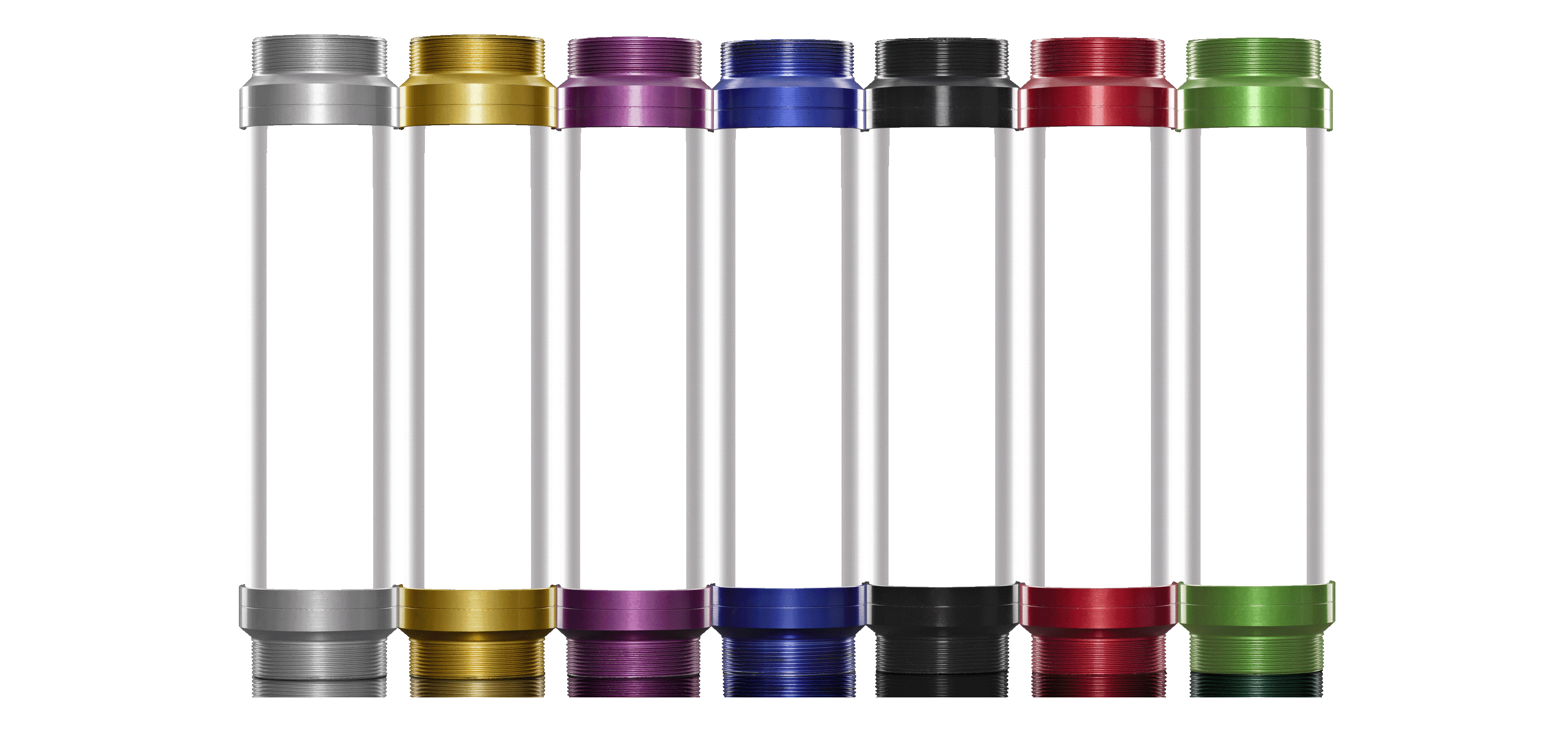 LE offers pristol grip, lever style and battery-powered Clear Grease Guns for a simple, cost-effective solution. The clear tubes are made of high-impact, fracture-resistant polycarbonate and are available with rust resistant aluminium collars in a variety of colours.
