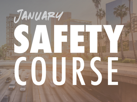 January's Safety Course Now Available