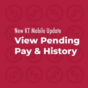 New KT Mobile Update: View Pending Pay and History