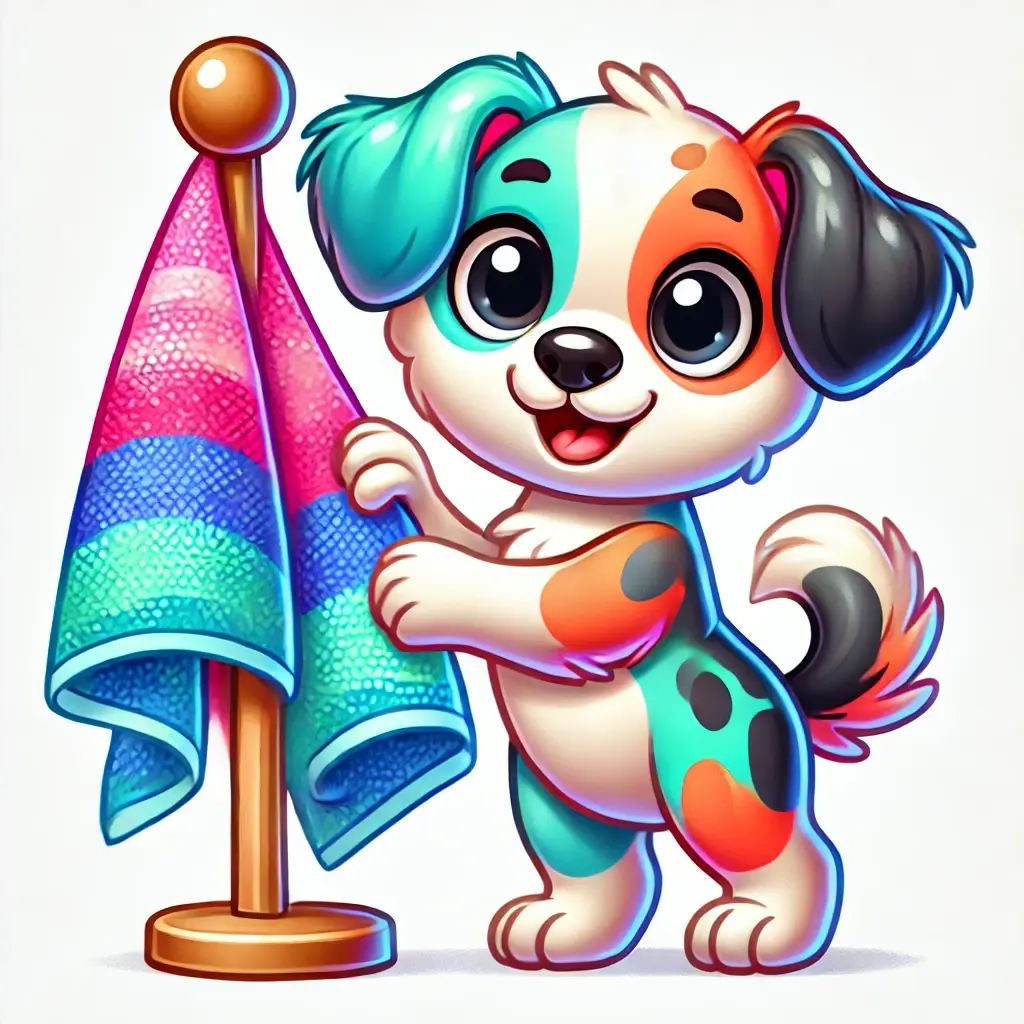 Doggy Dayspa towel dry wash image