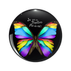 badge, badge papillon arc-en-ciel, papillon arc-en-ciel, je suis un papillon arc-en-ciel, badge lgbt, badge rainbow flag, badge fierté, badge pride, pride, badge gay pride