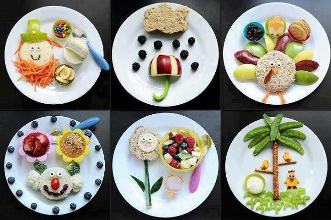 Arranged Food and Objects