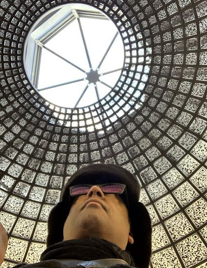 Somnath in tunnel.JPG
