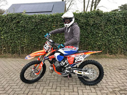 171229 Bennink pre training Guus ten Cate #235 KTM SX250 Guus lk