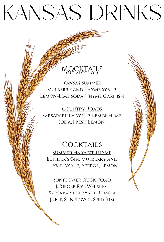 kansas Menu