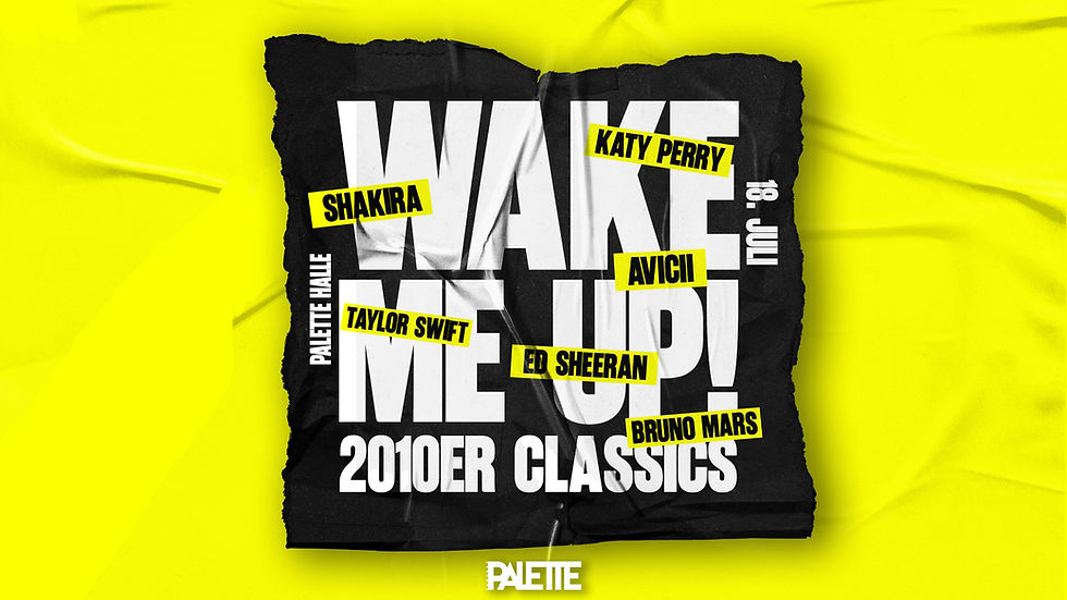 // WAKE ME UP! - die 2010er Classics