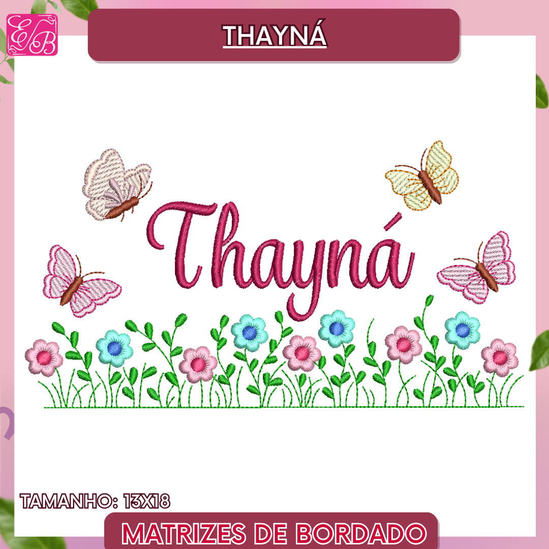 Thayná nome Jardim Encantado Edi 5
