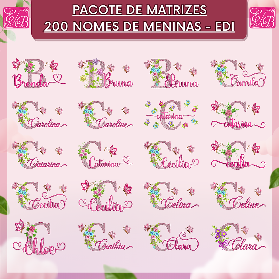 Miniatura: Pacote 200 nomes sobrepostos Edi 1