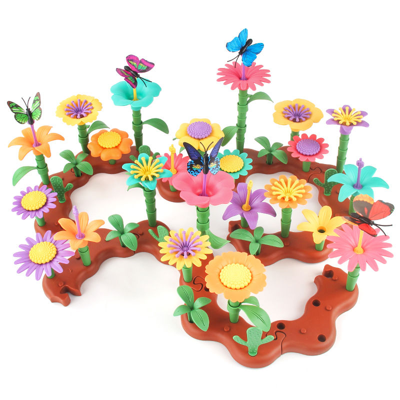 Thumbnail: Flower Garden Building Set